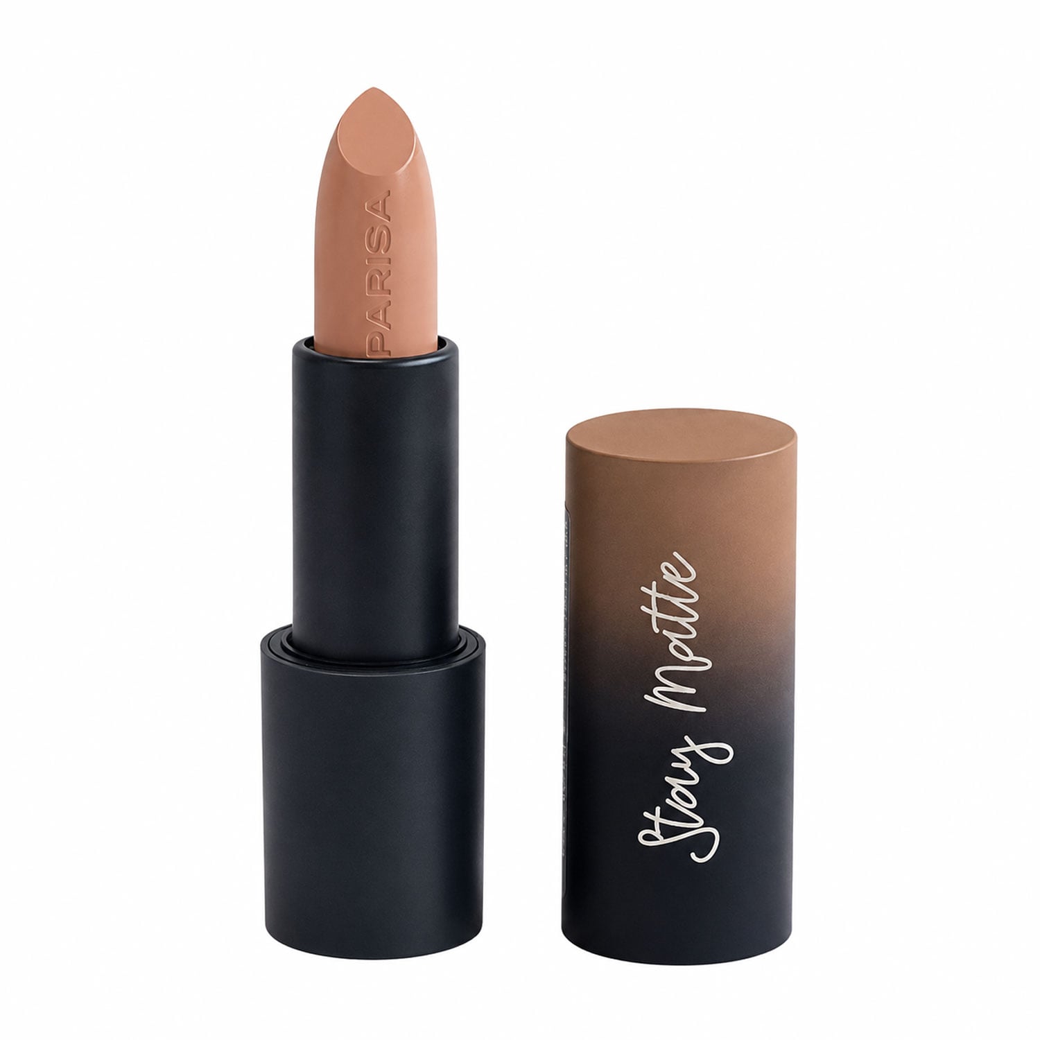 Матова помада для губ Parisa Cosmetics Stay Matte L-08, 02 Warm Beige, 3.6 г